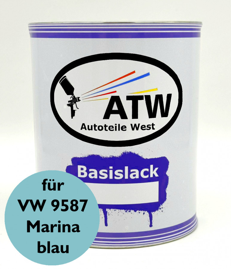 Autolack für VW 9587 Marinablau